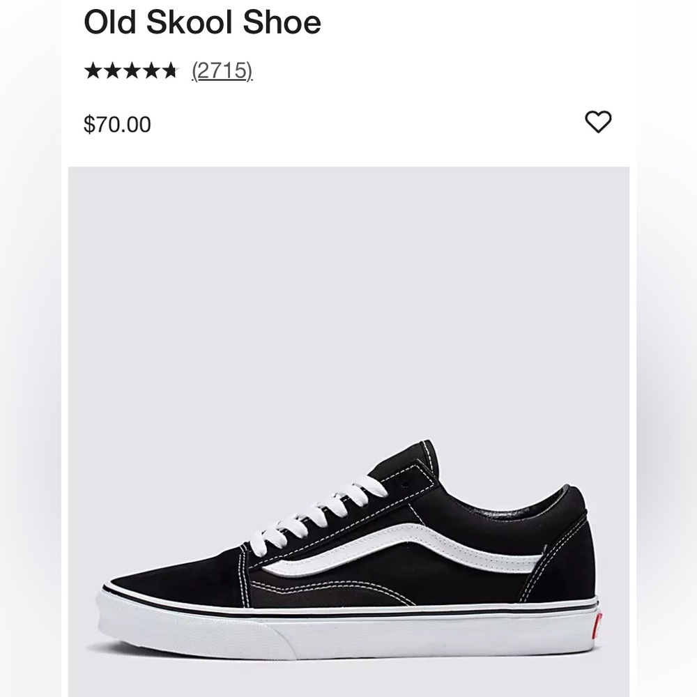 Vans Low Top Sneaker